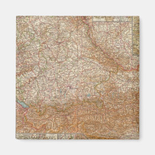 5657 Süddeutschland, Österreich Magnet