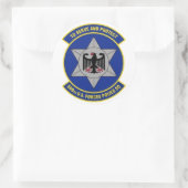 569. USFPS-Decal Runder Aufkleber (Tasche)