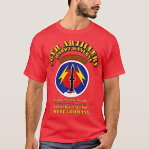 56. Artilleriebefehl Pershing Hardt Kaserne T-Shirt