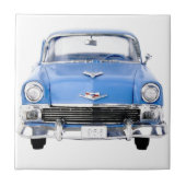 56 Blue Chevy Tile Fliese (Vorderseite)