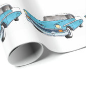 56 Chevrolet Belair Geschenkpapier (Rolleneckpunkt)