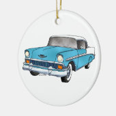 56 Chevrolet Belair Keramik Ornament (Links)