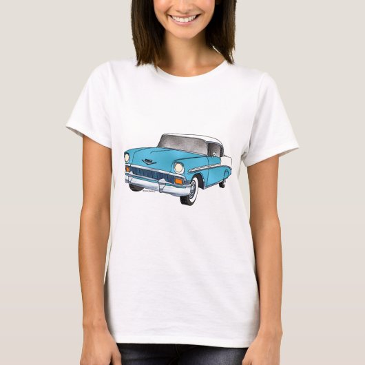 56 Chevrolet Belair T-Shirt (Vorderseite)