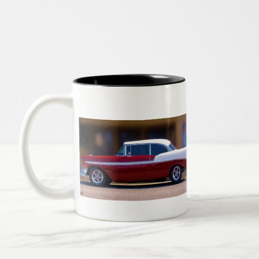 '56 CHEVY BEL AIR-KAFFEETASSE ZWEIFARBIGE TASSE (Links)