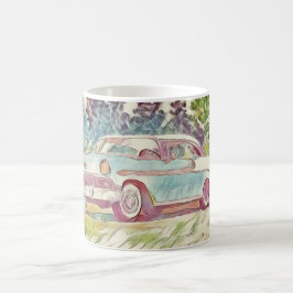 56 Chevy Bel Air Painting Kaffeetasse
