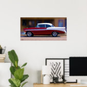 "56 CHEVY BEL AIR POSTER (Heimbüro)