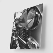 56 Chevy Wall Clock Quadratische Wanduhr (Winkel)