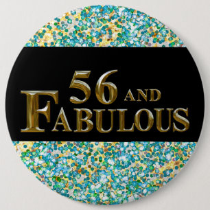 56. Geburtstag Button