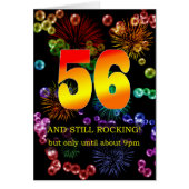 56. Geburtstag noch rocken (Vorne)