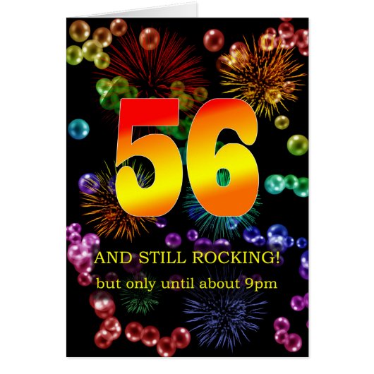 56. Geburtstag noch rocken (Vorne)