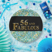 56. Geburtstag Pappteller (Party)