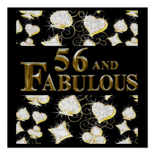 56. Geburtstag Poster