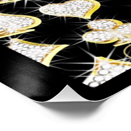 56. Geburtstag Poster (Ecke)