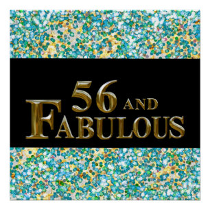56. Geburtstag Poster