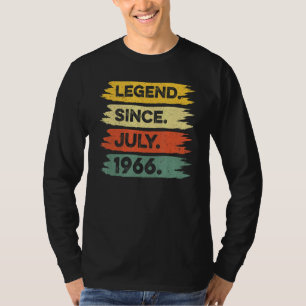 56. Geburtstag Retro Vintage Legende seit Juli 196 T-Shirt