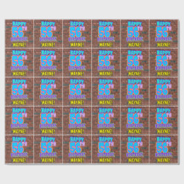 56. Geburtstag: Spaß, Urban Graffiti Inspiriert Lo Geschenkpapier