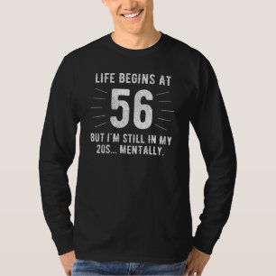 56. Geburtstagsidee 56 Jahre alte Männer Frauen Ge T-Shirt