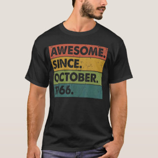 56 Jahre Phantastisch seit Oktober 56. Geburtstag T-Shirt