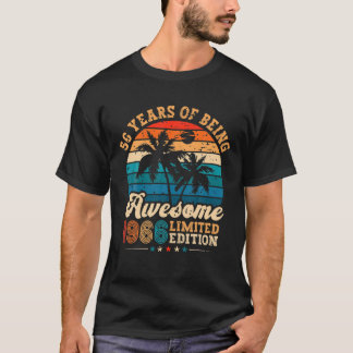 56-jährige Geschenke Phantastisch 1966 Limited Edi T-Shirt