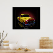 56 Lieferwagen Poster (Küche)