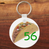 56 Tacos Schlüsselanhänger (Vorderseite)