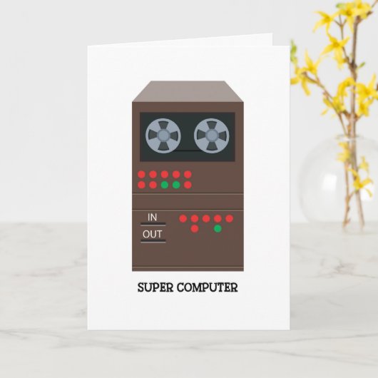 #56D Ihr Geburtstag Karte (Gelbe Blume)