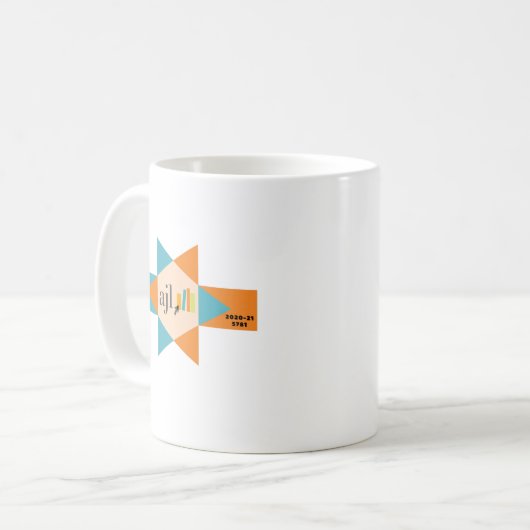 5781 AJL-Logo-Tasse Kaffeetasse (Vorderseite Links)