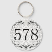 578 Bereichscode Schlüsselanhänger (Vorderseite)