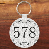 578 Bereichscode Schlüsselanhänger (Vorderseite)