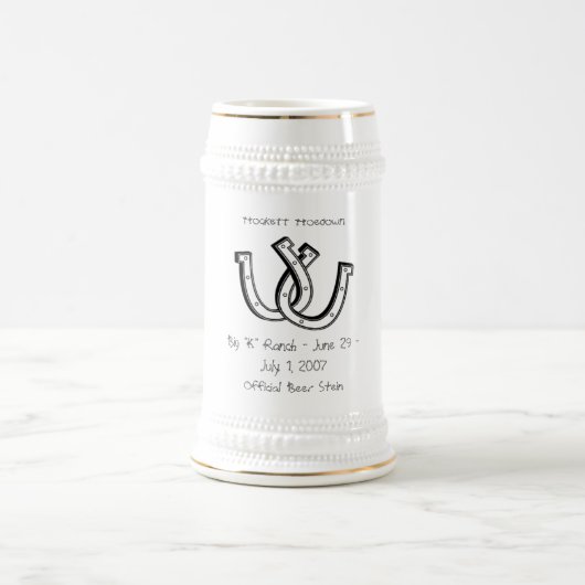 57900b, Hockett HoedownBig Bierglas (Mittel)