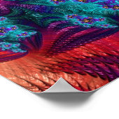 579 Fraktal Design-Poster Poster (Ecke)