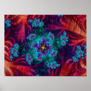 579 Fraktal Design-Poster Poster