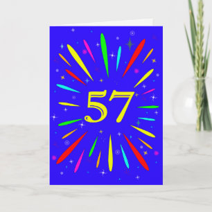 57. Birthday Explosion Card Karte