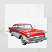 57 Buick Postkarte (Vorne/Hinten)