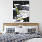 '57 Chevy Bel Air "FINS" Leinwanddruck (Insitu (Schlafzimmer))