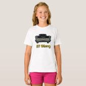 57 Chevy Bel Air Kid's T - Shirt (Vorne ganz)