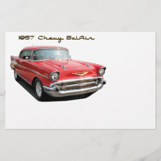 57 Chevy BelAir Briefpapier