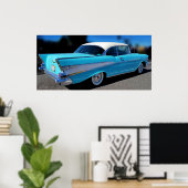 "57 CHEVY BELAIR POSTER (Heimbüro)