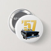 '57 Chevy hintere Ansicht der Bel-Aires Button (Vorne & Hinten)