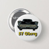 57 Chevy Knopf Button (Vorne & Hinten)