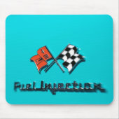 57 Chevy Kraftstoffeinspritzungs-Abzeichen Mousepad (Vorne)