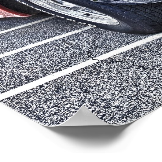 57' Chevy Poster (Ecke)