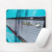 57 Chevy Tailfin-Mausunterlage Mousepad (Mit Mouse)