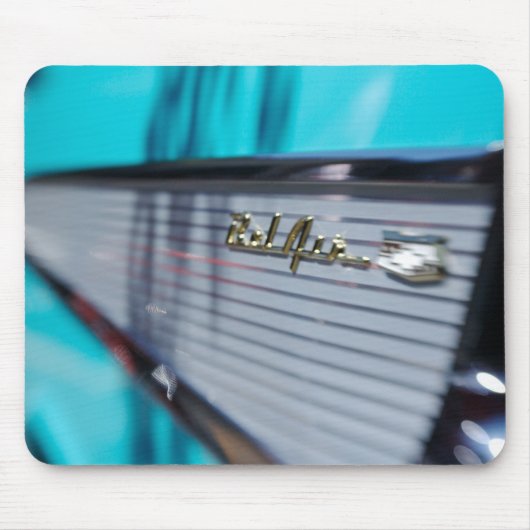 57 Chevy Tailfin-Mausunterlage Mousepad (Vorne)