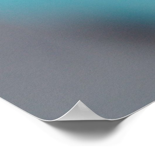 ’57 Chevy Tailfin Poster (Ecke)