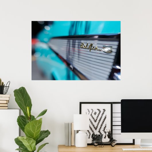 ’57 Chevy Tailfin Poster (Heimbüro)