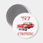 57 Crusin Car Magnet (Vorderseite/Rückseite)