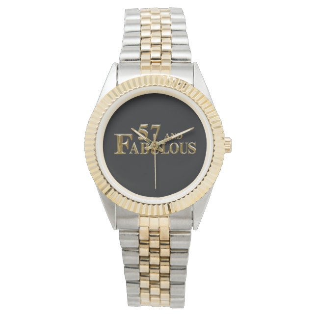 57. Geburtstag Armbanduhr (Vorderseite)