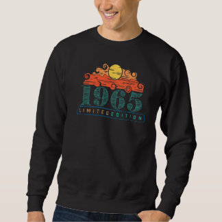 57. Geburtstag Ladys Mens 57 Jahre 1965 11 Sweatshirt