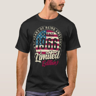 57. Geburtstag Vintage 1966 Geburtstagsgruppe 57 J T-Shirt